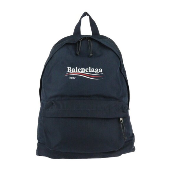 BALENCIAGA Navy Backpack - Picture 1 of 8